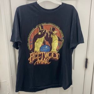 Fleet wood Mac Concert t shirt XL Short sleeve black